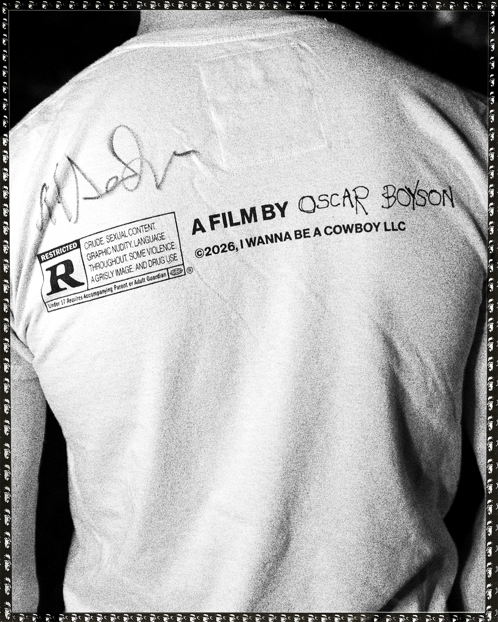 SIGNED | OUR HERO, BALTHAZAR | OFFICIAL FILM T-SHIRT