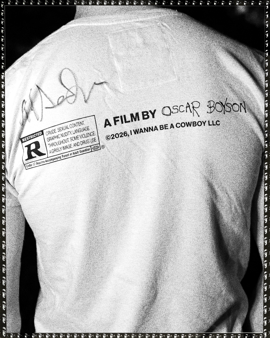 SIGNED | OUR HERO, BALTHAZAR | OFFICIAL FILM T-SHIRT